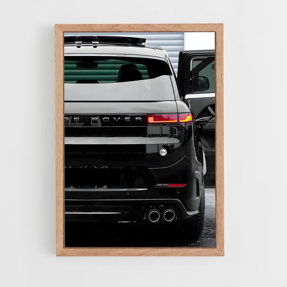 Poster Range rover – affiche Land Rover (vue 4)